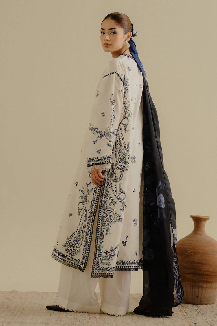COCO BY ZARA SHAHJAHAN UN-STITCHED 3PC | Yana-4A