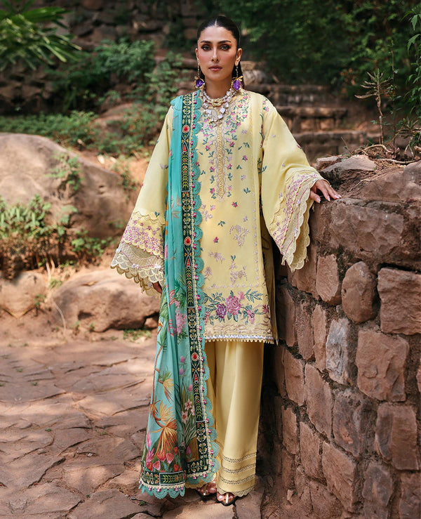 TALIA BY REPUBLIC UN-STITCHED 3PC | D3-A - Lina