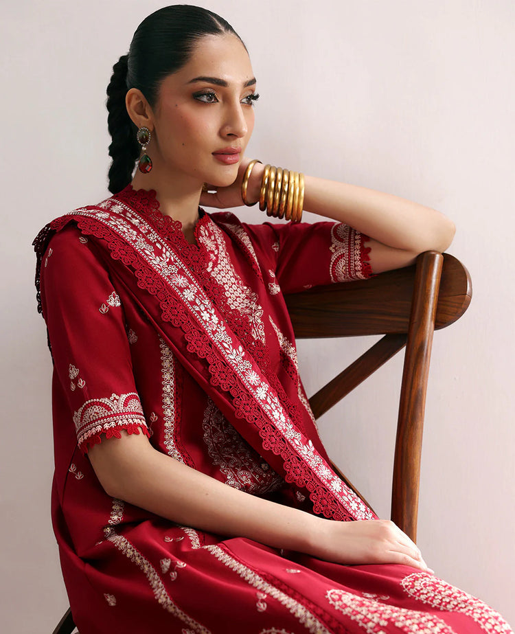 TALIA BY REPUBLIC UN-STITCHED 3PC | D6-A - Evara