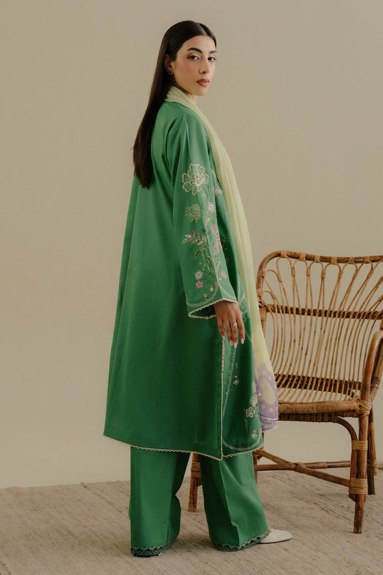 COCO BY ZARA SHAHJAHAN UN-STITCHED 3PC | Tara-8B