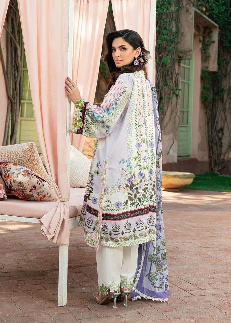 COCKTAIL BY SARDINIA UNSTITCHED LAWN 1004 LAVENDER LATTE