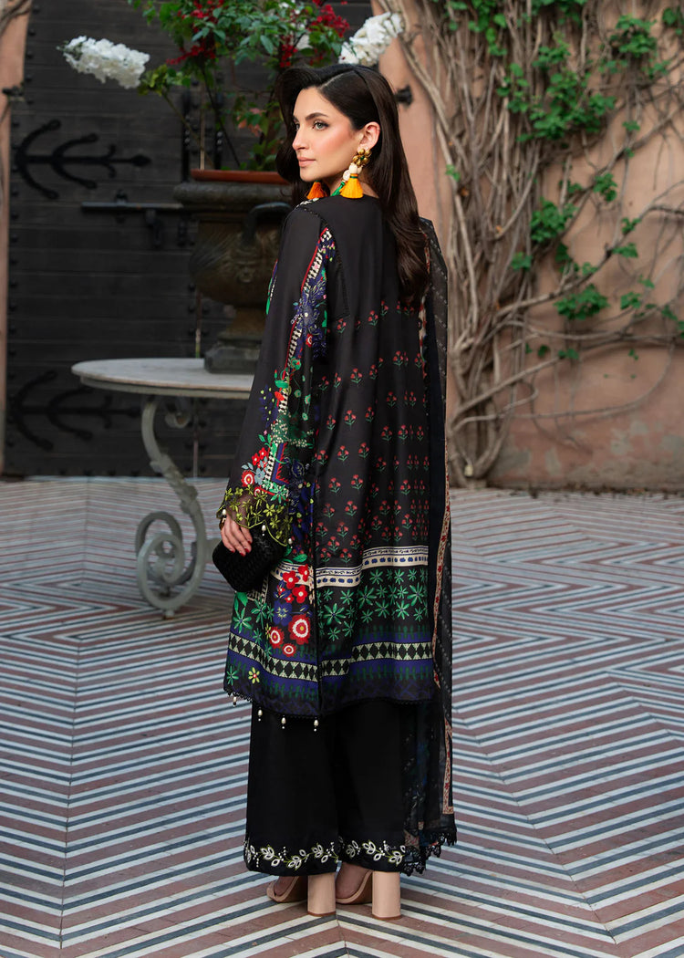 COCKTAIL BY SARDINIA UNSTITCHED LAWN 1002 ESPRESSO