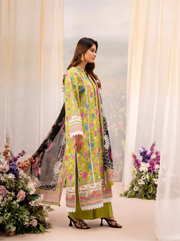 RAHA BY RAJBARI LAWN UN-STITCHED 3PC | D-06