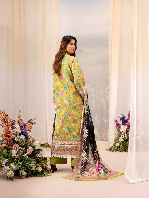 RAHA BY RAJBARI LAWN UN-STITCHED 3PC | D-06