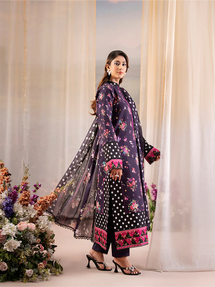 RAHA BY RAJBARI LAWN UN-STITCHED 3PC | D-04