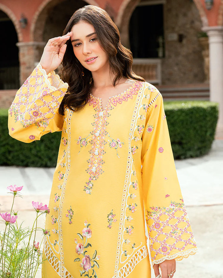SUMMER REVERIE ROHEENAZ LUXURY LAWN (RUNSS250403B)) LUNARA