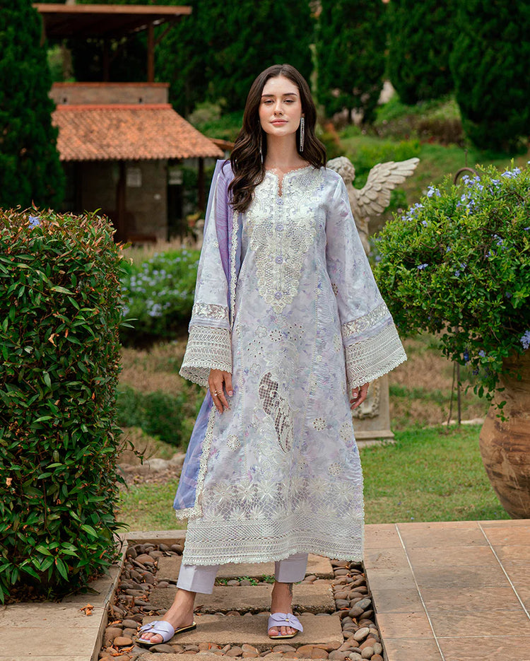 SUMMER REVERIE ROHEENAZ LUXURY LAWN (RUNSS250408B) FLORIN