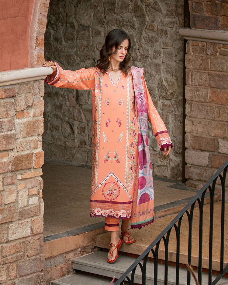 SUMMER REVERIE ROHEENAZ LUXURY LAWN (RUNSS250402B) ORELIA