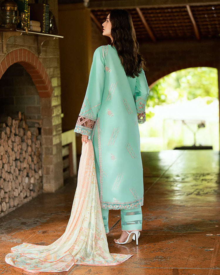 SUMMER REVERIE ROHEENAZ LUXURY LAWN (RUNSS250406A) RAVENA