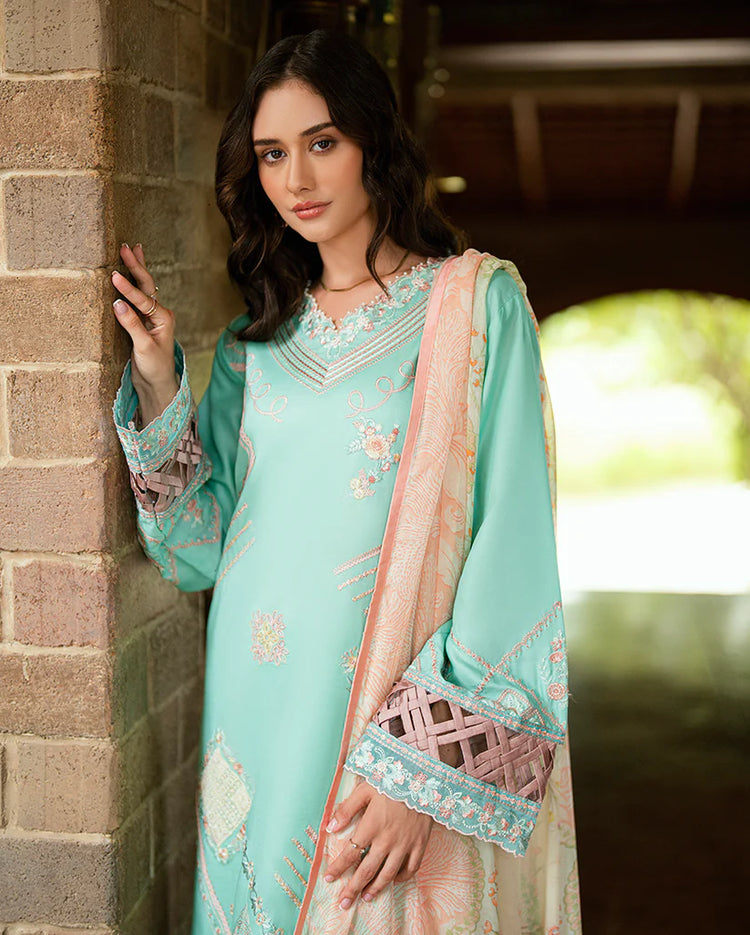 SUMMER REVERIE ROHEENAZ LUXURY LAWN (RUNSS250406A) RAVENA