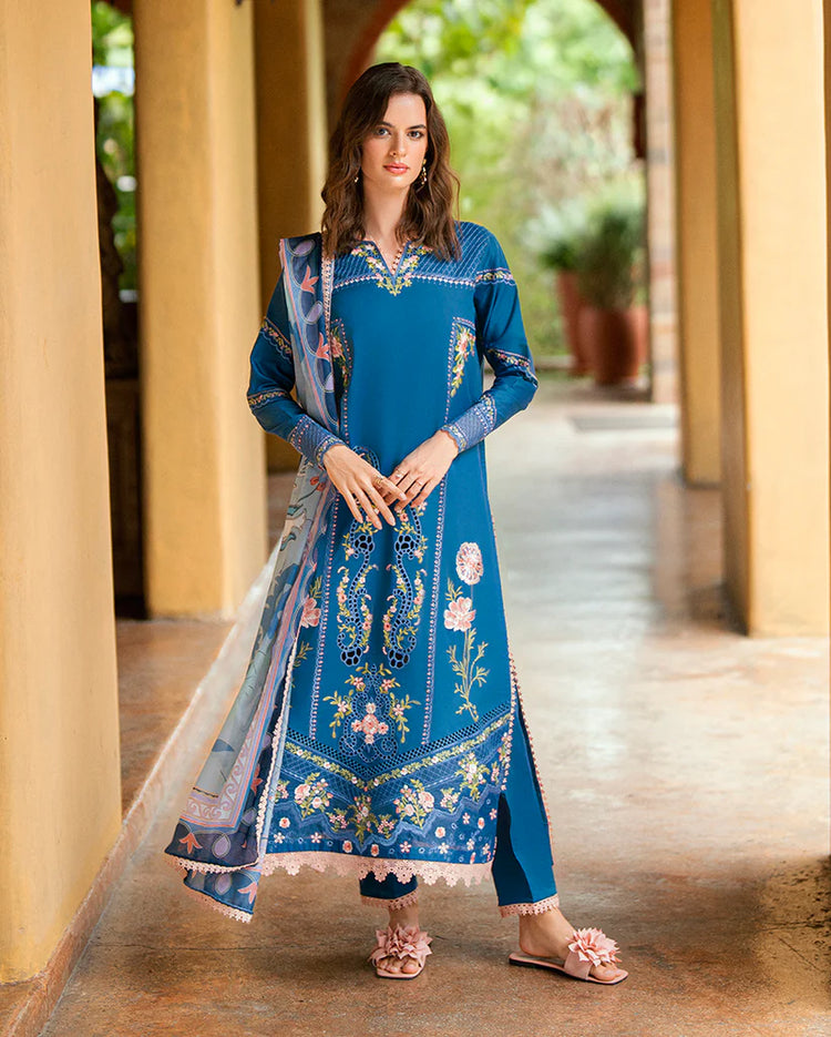 SUMMER REVERIE ROHEENAZ LUXURY LAWN (RUNSS250401A)) ISORIA