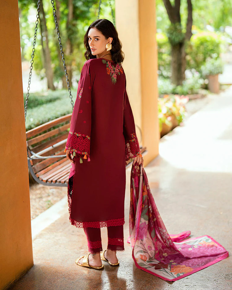 SUMMER REVERIE ROHEENAZ LUXURY LAWN (RUNSS250408B) CALIRA