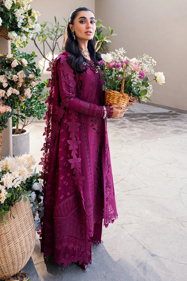 SAHIL LUXURY LAWN 2025-FK-11-VIOLET
