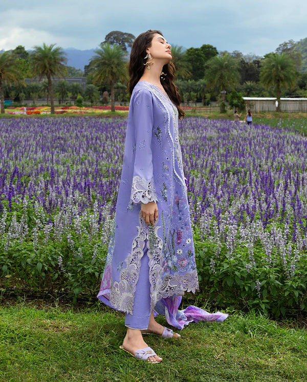 THE SECRET GARDEN BY MUSHQ UN-STITCHED 3PC | Daisy Reverie