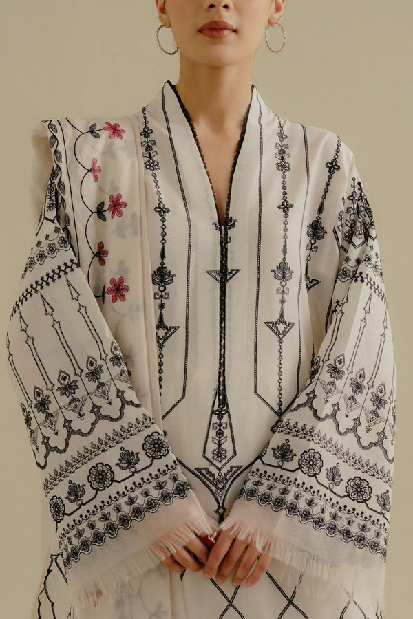 COCO BY ZARA SHAHJAHAN UN-STITCHED 3PC | IRIS-2B