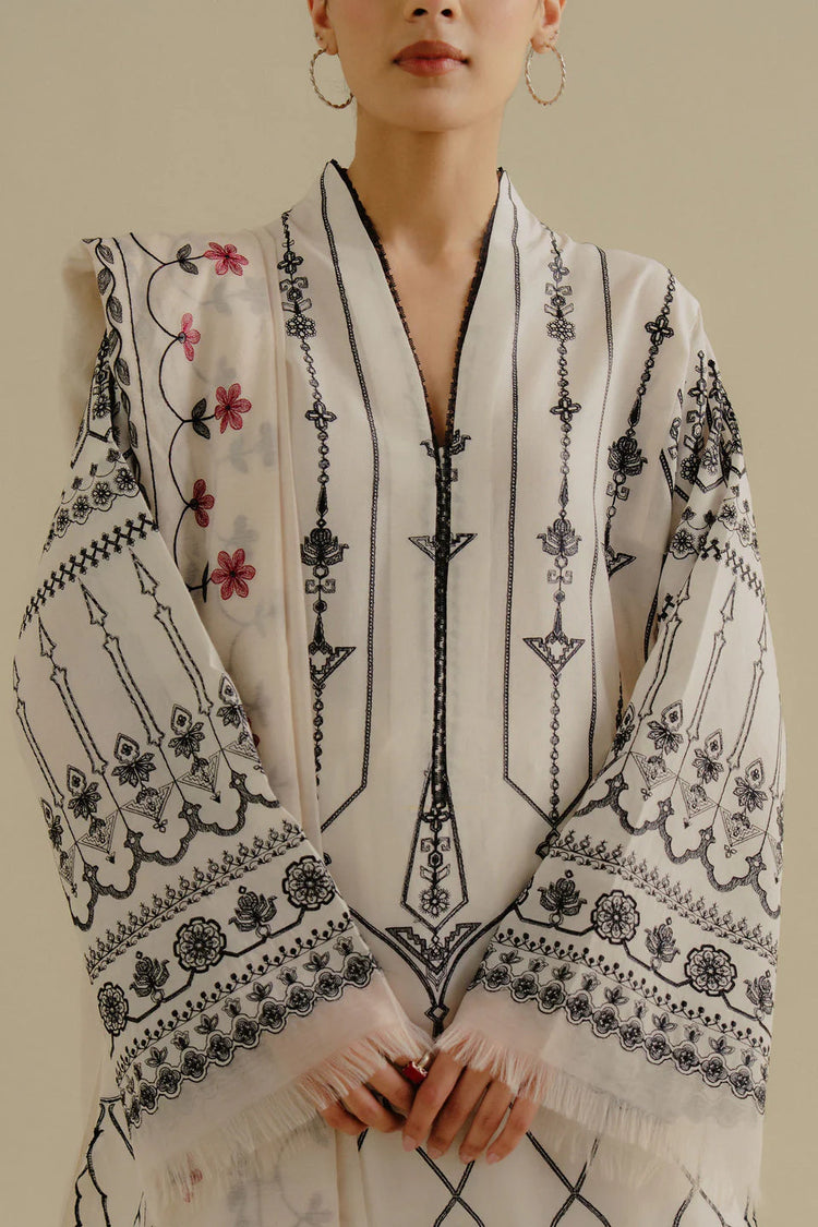 COCO BY ZARA SHAHJAHAN UN-STITCHED 3PC | IRIS-2B