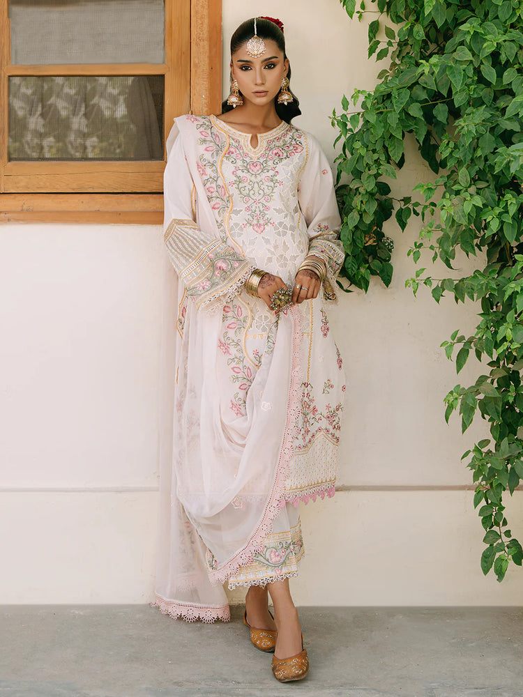 SHANAYA BY MAHNUR UN-STITCHED 3PC | Elnaz