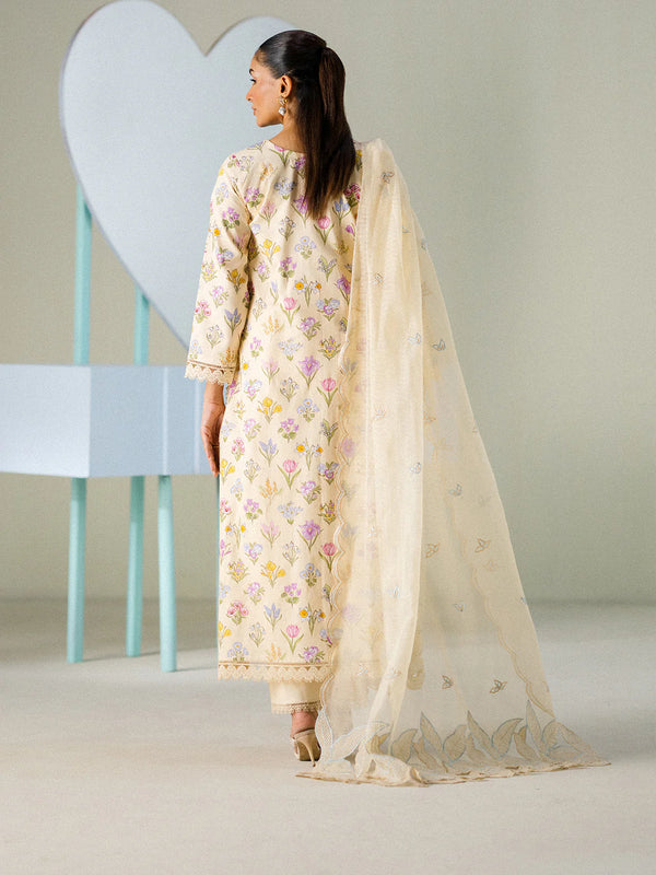 FAIZA FAISAL PREMIUM LAWN | BUTTERCUP BLOOM