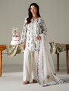 FAIZA FAISAL PREMIUM LAWN | IVORY PETALS