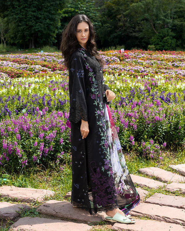 THE SECRET GARDEN BY MUSHQ UN-STITCHED 3PC | Garden Lullaby