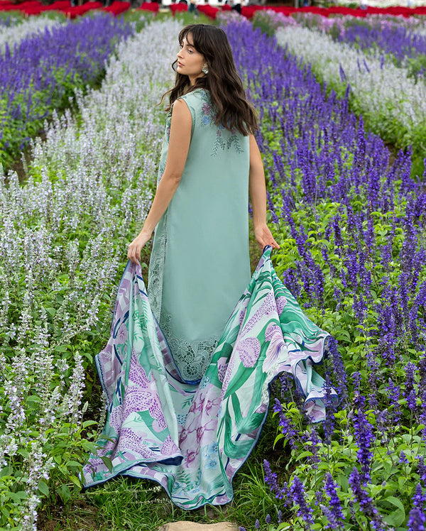 THE SECRET GARDEN BY MUSHQ UN-STITCHED 3PC | Hummingbird Haven