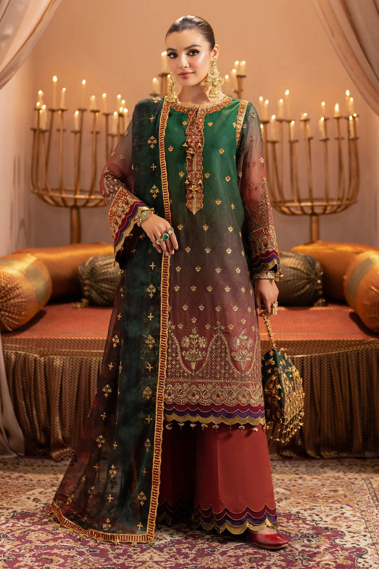 JHALAK BY ALIZEH CHIFFON UNSTITCHED AF-JHLK-02-HUSN