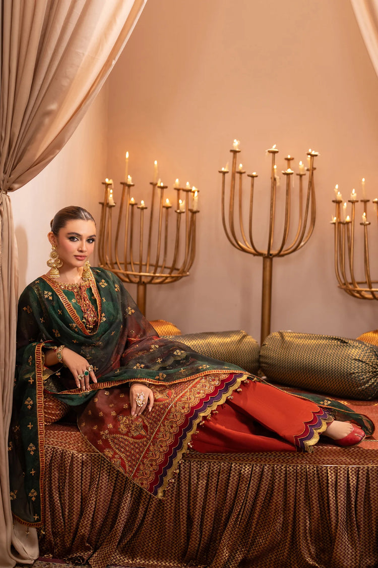 JHALAK BY ALIZEH CHIFFON UNSTITCHED AF-JHLK-02-HUSN