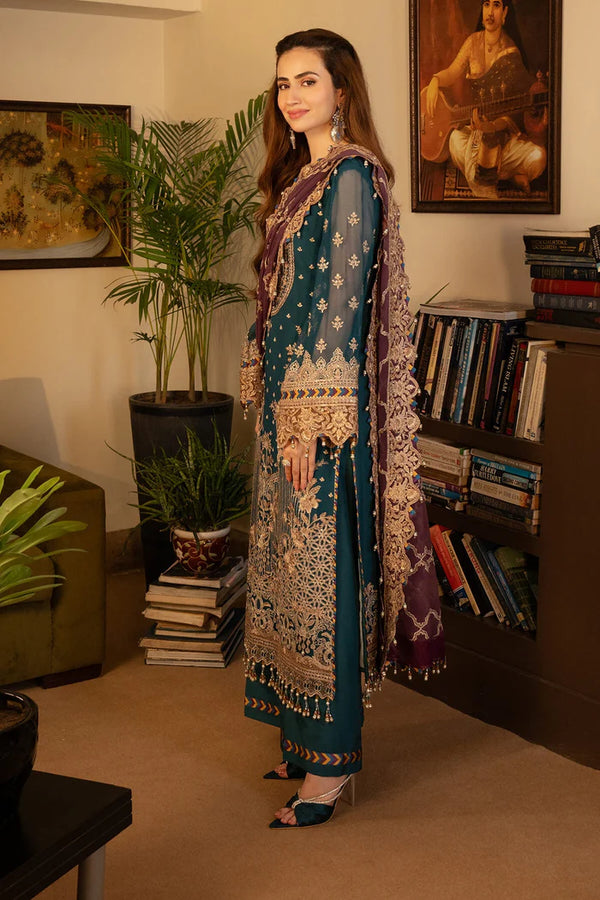 NOOR JAHAN BY IMROZIA UN-STITCHED 3PC | I-208 Aaina
