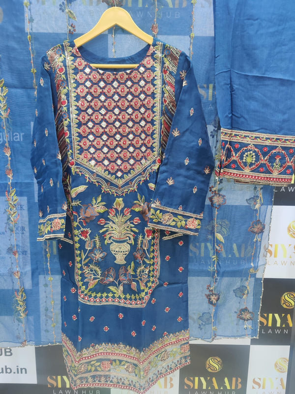 HEERIYE BY ZOYA AHMED STITCHED 3PC