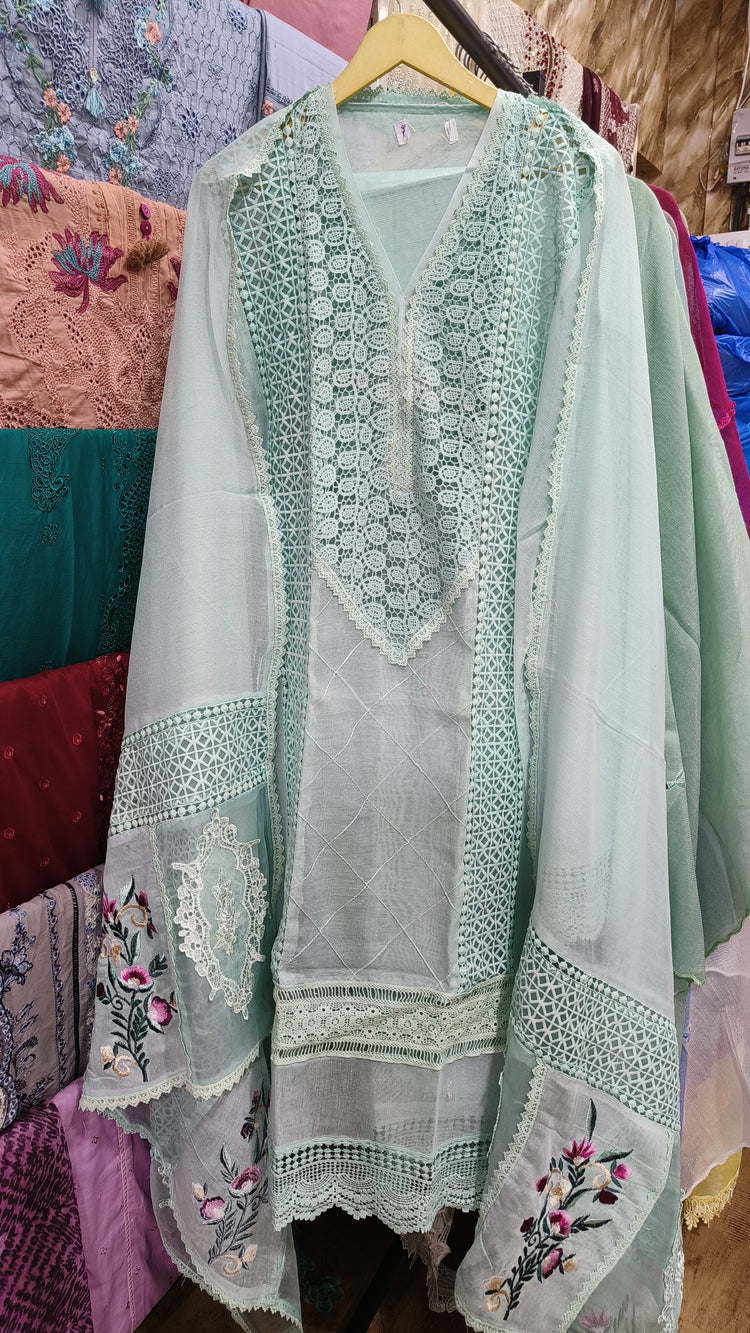 ZOYA AHMED SEMI-STITCHED LUXURY COLLECTION -ZA- 03