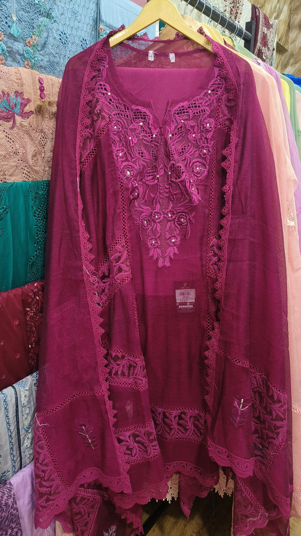 ZOYA AHMED SEMI-STITCHED LUXURY COLLECTION -ZA-19