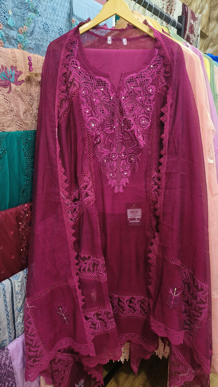 ZOYA AHMED SEMI-STITCHED LUXURY COLLECTION -ZA-19