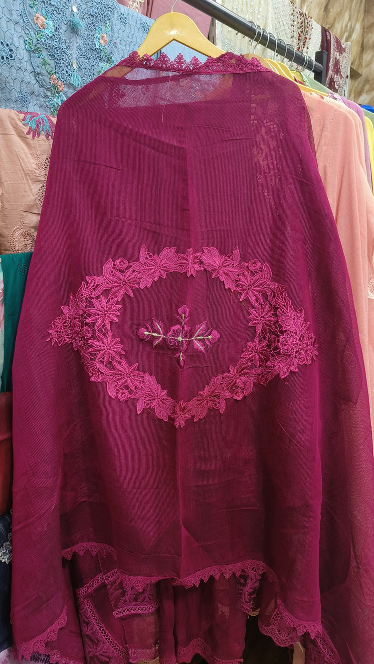 ZOYA AHMED SEMI-STITCHED LUXURY COLLECTION -ZA-19