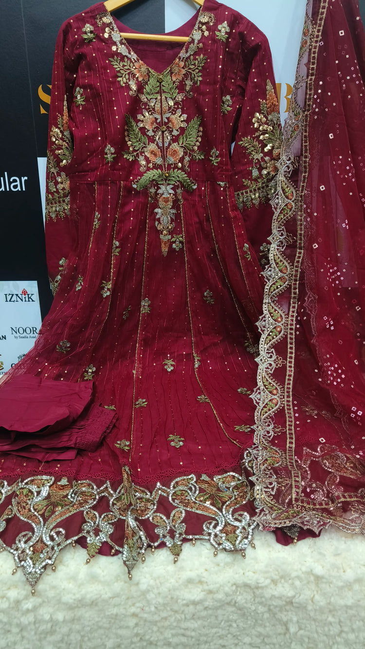 ARSHEEN BANO BY ZOYA AHMED HANDWORK STITCHED D-32