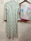 ZA AAMNA NOOR LUXUR LAWN PRET | D-01