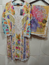 ZA AAMNA NOOR LUXUR LAWN PRET | D-06