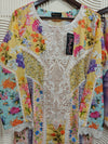 ZA AAMNA NOOR LUXUR LAWN PRET | D-06