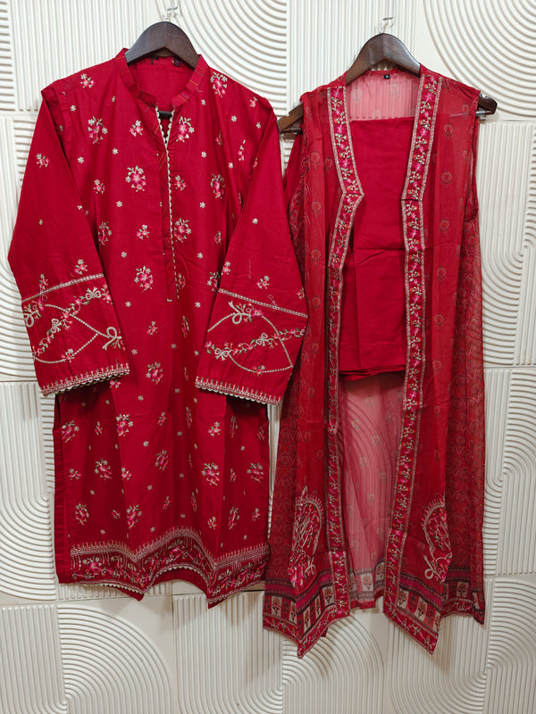 BIN SAEED LUXURY | WITH JACKET STYLE | D-02