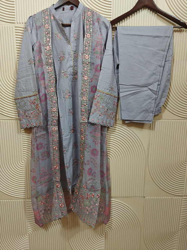 BIN SAEED LUXURY | WITH JACKET STYLE | D-01