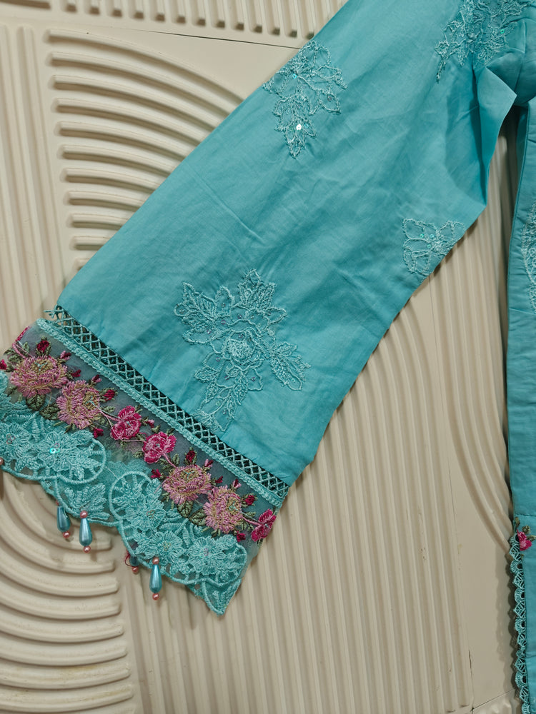 MUNIRA STITCHED CHIKANKARI 2025 D-03
