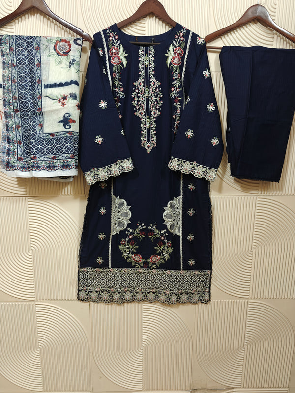 HAANI LUXURY PREMIUM LAWN-RTW | D-04