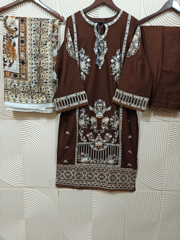 HAANI LUXURY PREMIUM LAWN-RTW | D-10