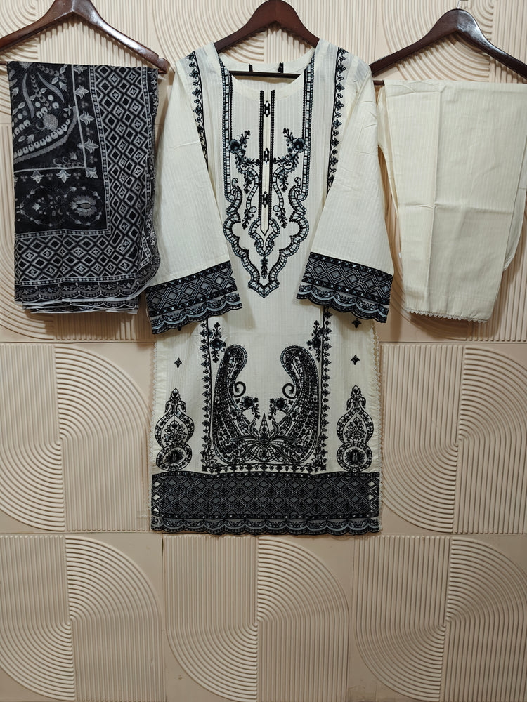 HAANI LUXURY PREMIUM LAWN-RTW | D-11