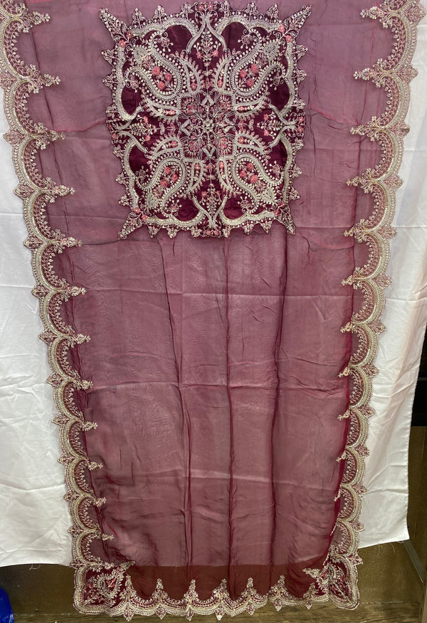 ARSHEEN BANOBY ZOYA AHMED HANDWORK STITCHED D-21