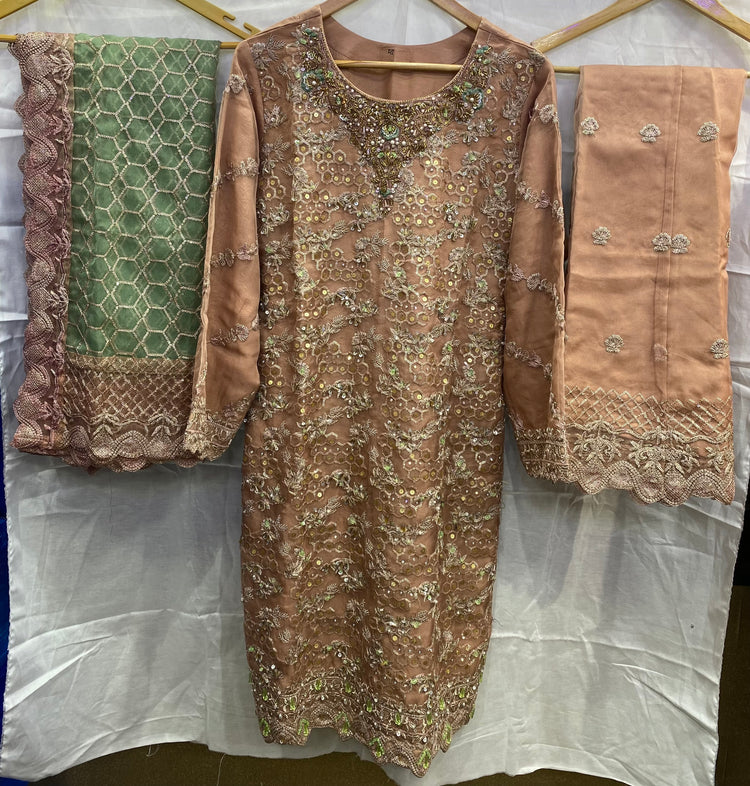 ARSHEEN BANO BY ZOYA AHMED HANDWORK STITCHED D-22
