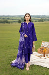 LAKHANY BY LSM UN-STITCHED 3PC | ROYAL AMETHYST