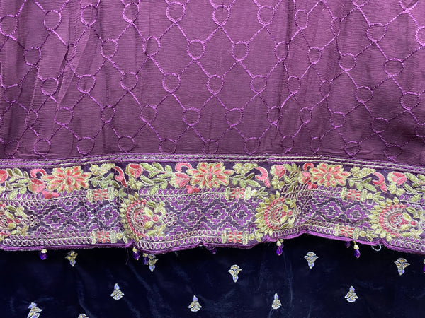 RAMSHA CHIFFON STITCHED 24 D-01