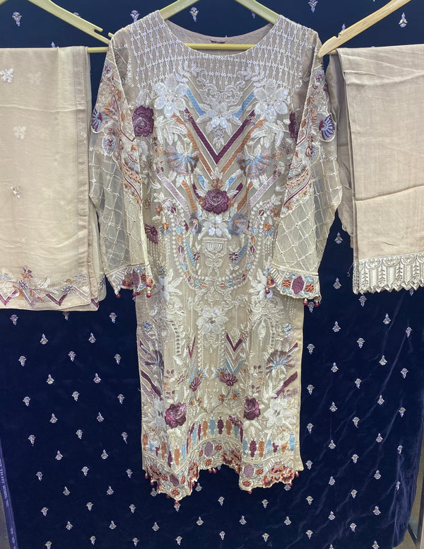 RAMSHA CHIFFON STITCHED 24 D-07
