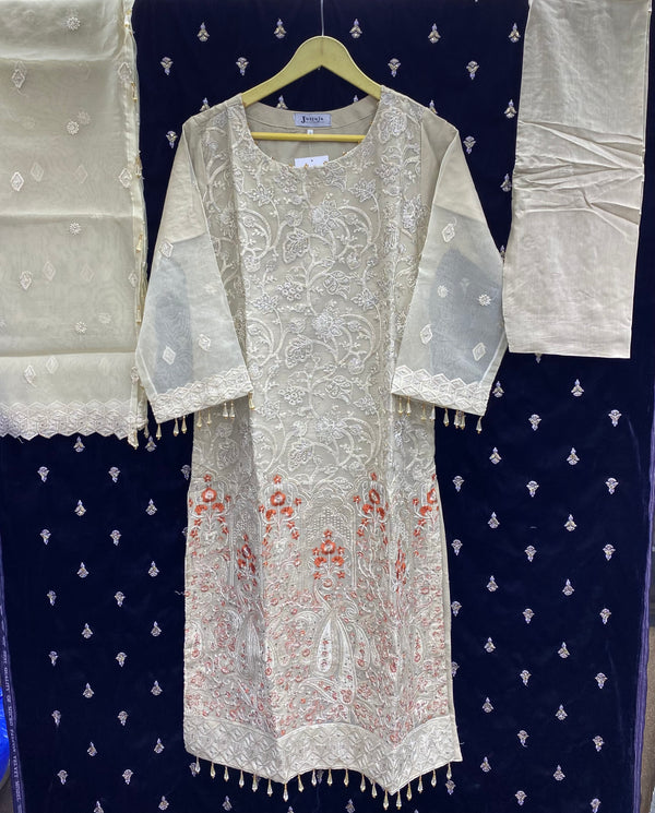 JUSTUJU ORGANZA STITCHED D-05