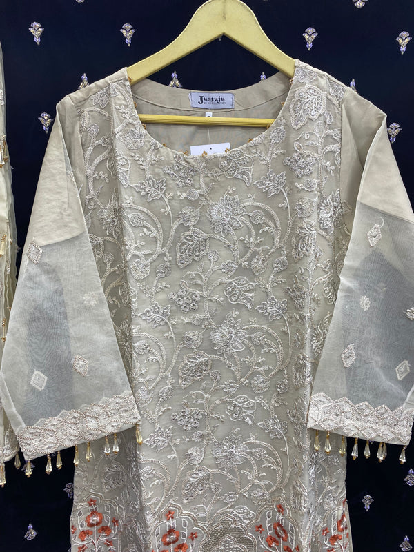 JUSTUJU ORGANZA STITCHED D-05